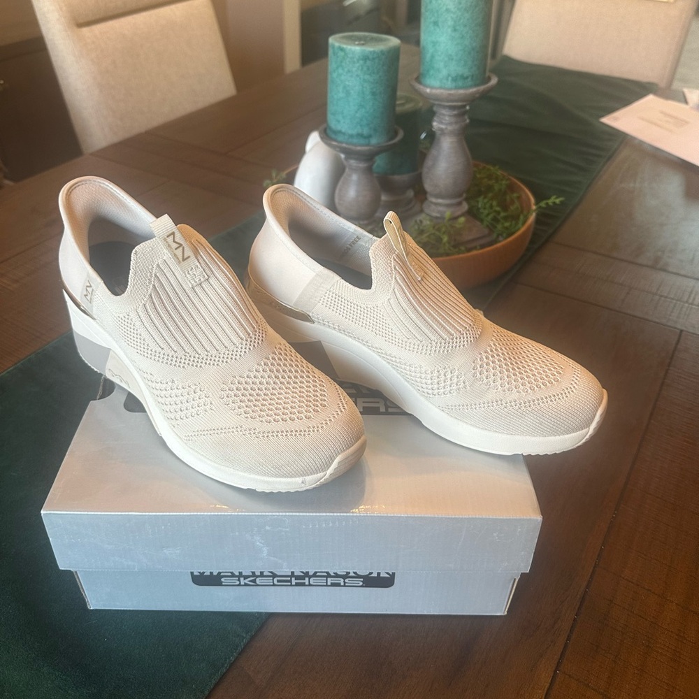 Wedge SlipOn Sneakers